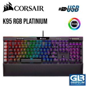 TECLADO GAMING CORSAIR K95 RGB PLATINIUM XT MECHAN (CH-9127414-NA)