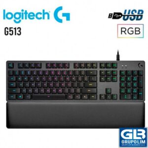 TECLADO GAMING LOGITECH G513 | RGB | ALUMINIO BACKLIGHT | MECHANICAL