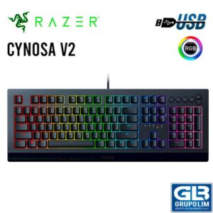 TECLADO GAMING RAZER CYNOSA V2 (RZ03-03401000-R311) RGB | MEMBRANA SP