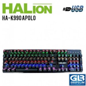 TECLADO HALION GAMER HA-K990 APOLO | USB