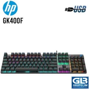 TECLADO MECANICO GAMER HP GK400F | BROWN RAINBOW