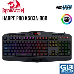 TECLADO REDRAGON HARPE PRO SPANISH K503ARGB-SP