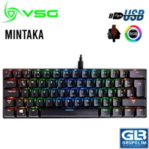 TECLADO VSG MINTAKA SWITCH BROWN 1 55M VG-KM981 BROWN