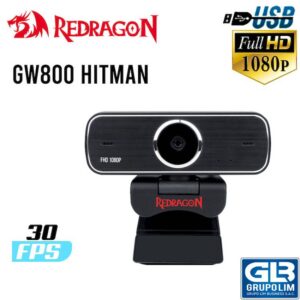 WEBCAM REDRAGON HITMAN GW800 FHD 1080P USB